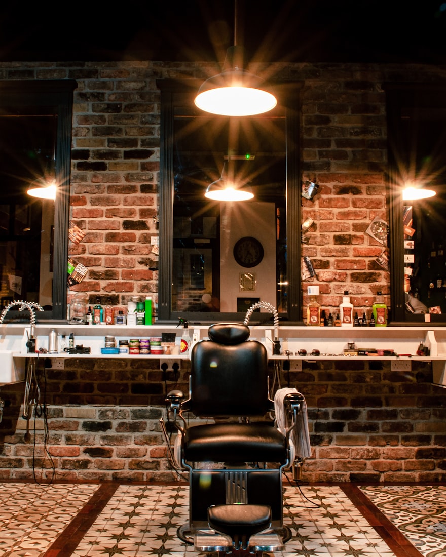 O espaço da Santiago Barbearia